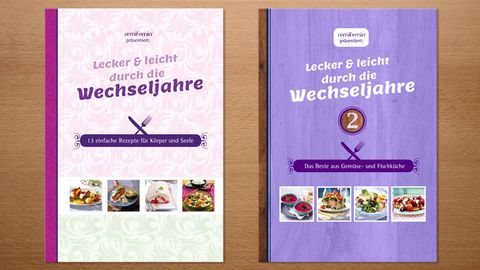 Zwei Magazine liegen nebeneinander mit der Überschrift 